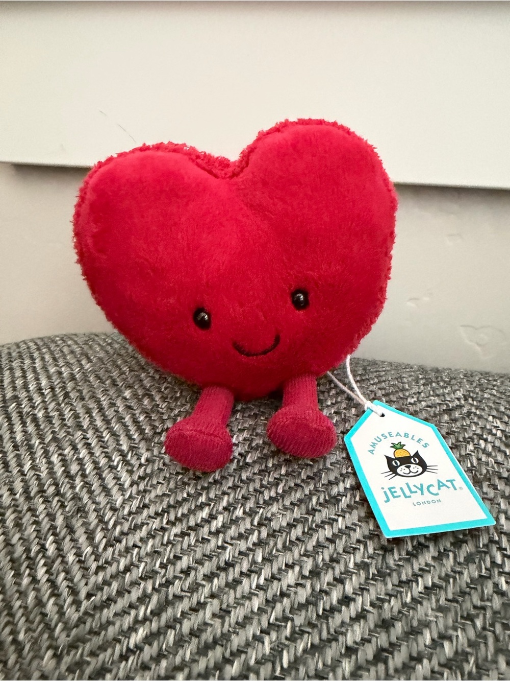 Jellycat Amuseables Arlette Heart Macaron Authentic